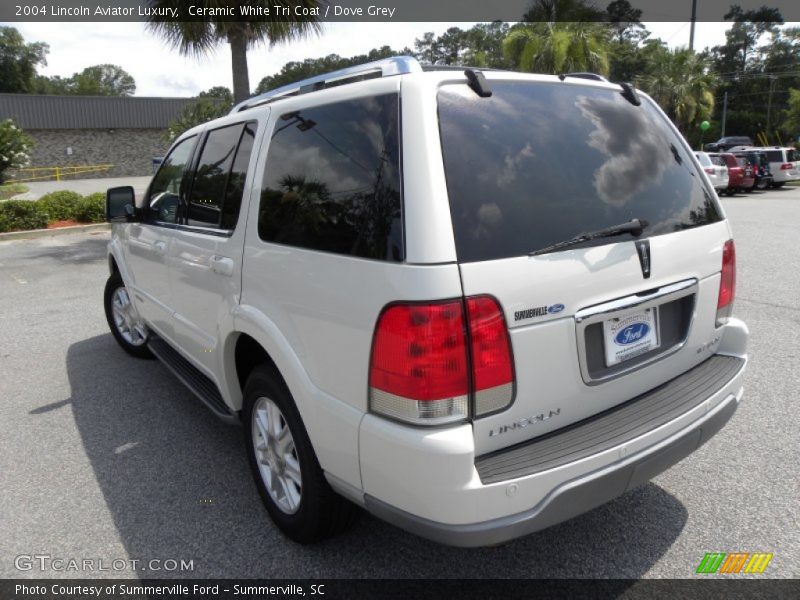 Ceramic White Tri Coat / Dove Grey 2004 Lincoln Aviator Luxury