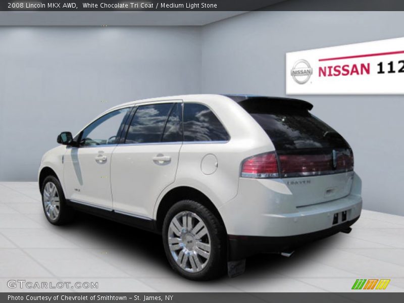 White Chocolate Tri Coat / Medium Light Stone 2008 Lincoln MKX AWD