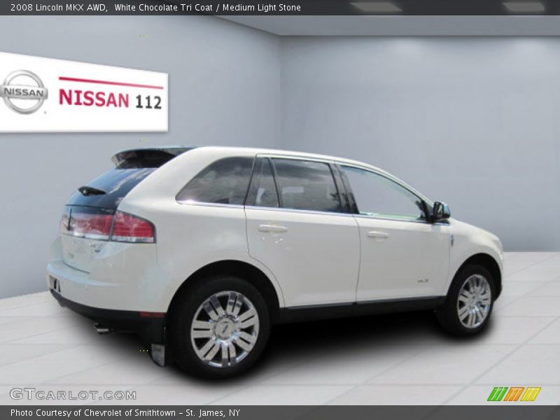 White Chocolate Tri Coat / Medium Light Stone 2008 Lincoln MKX AWD