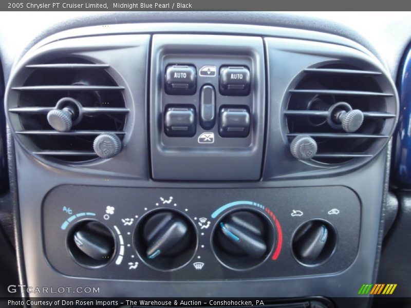 Controls of 2005 PT Cruiser Limited