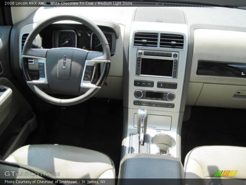 White Chocolate Tri Coat / Medium Light Stone 2008 Lincoln MKX AWD