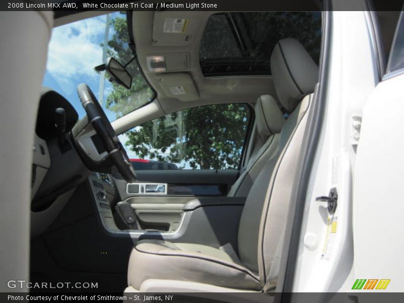 White Chocolate Tri Coat / Medium Light Stone 2008 Lincoln MKX AWD