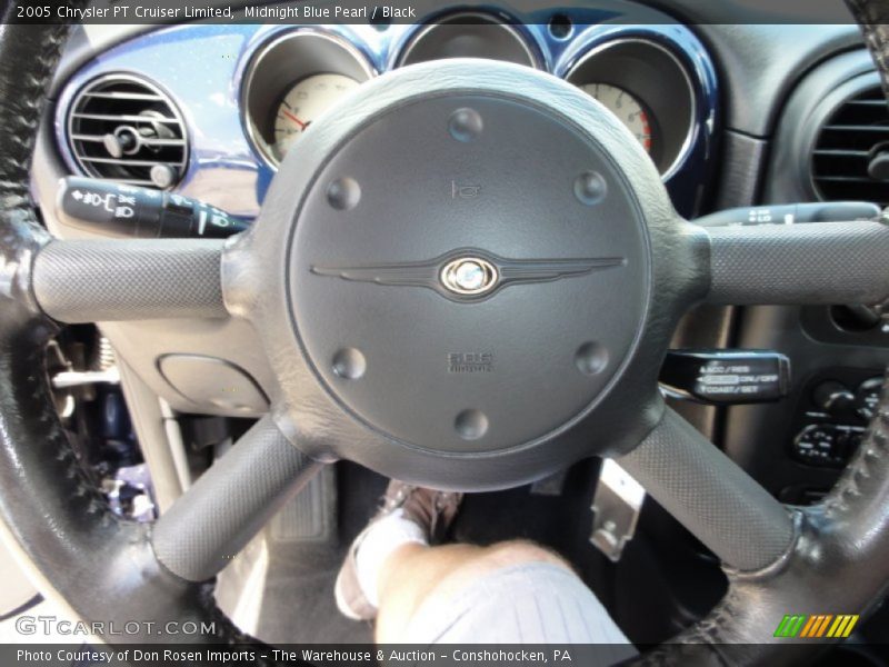Midnight Blue Pearl / Black 2005 Chrysler PT Cruiser Limited