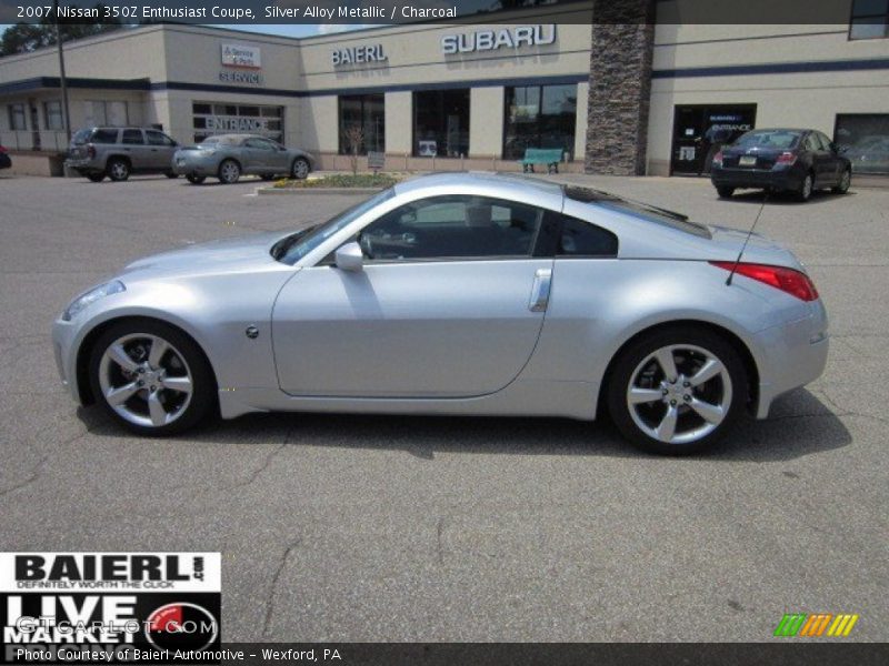 Silver Alloy Metallic / Charcoal 2007 Nissan 350Z Enthusiast Coupe