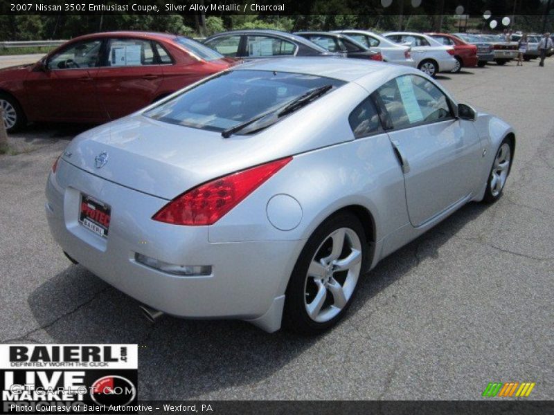 Silver Alloy Metallic / Charcoal 2007 Nissan 350Z Enthusiast Coupe