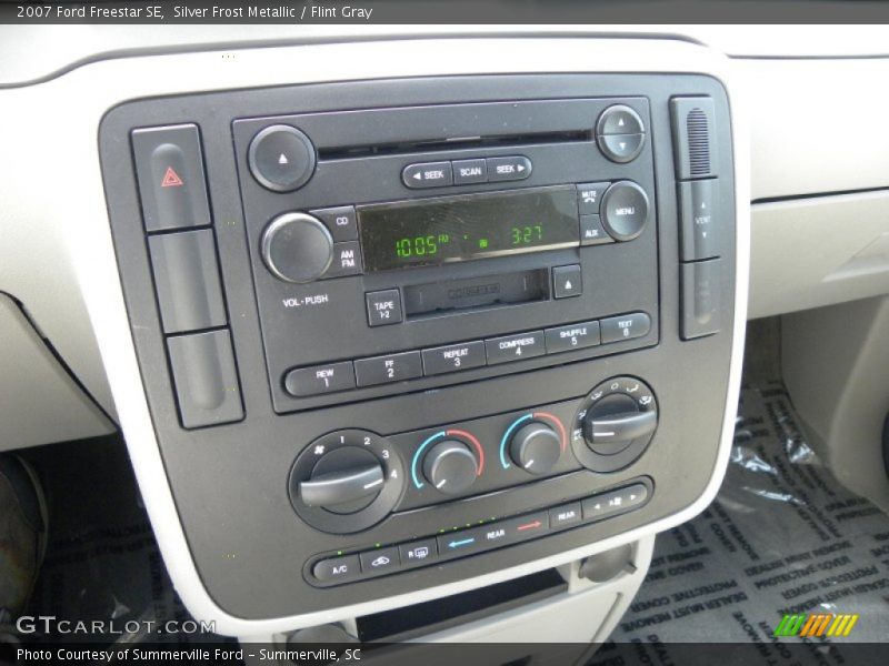 Controls of 2007 Freestar SE