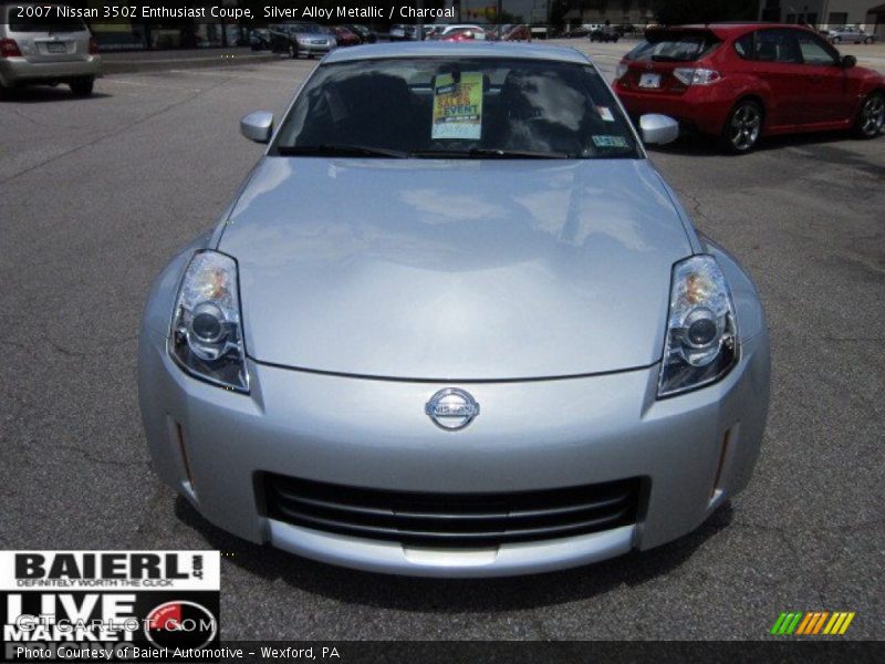 Silver Alloy Metallic / Charcoal 2007 Nissan 350Z Enthusiast Coupe