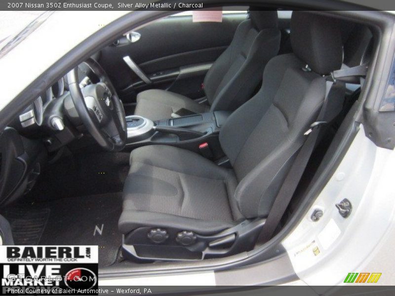 Silver Alloy Metallic / Charcoal 2007 Nissan 350Z Enthusiast Coupe