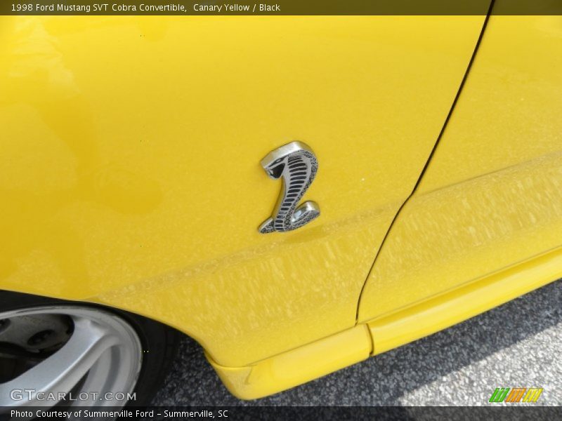  1998 Mustang SVT Cobra Convertible Logo