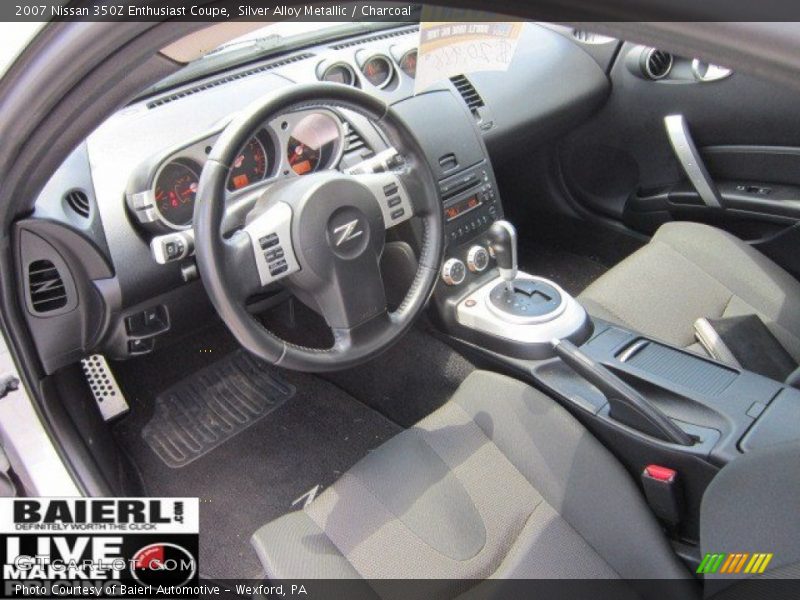 Silver Alloy Metallic / Charcoal 2007 Nissan 350Z Enthusiast Coupe
