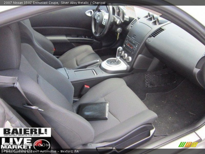 Silver Alloy Metallic / Charcoal 2007 Nissan 350Z Enthusiast Coupe