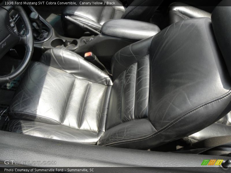  1998 Mustang SVT Cobra Convertible Black Interior