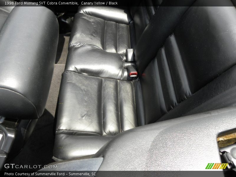  1998 Mustang SVT Cobra Convertible Black Interior