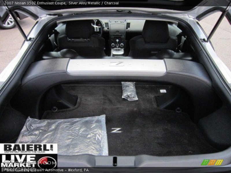 Silver Alloy Metallic / Charcoal 2007 Nissan 350Z Enthusiast Coupe