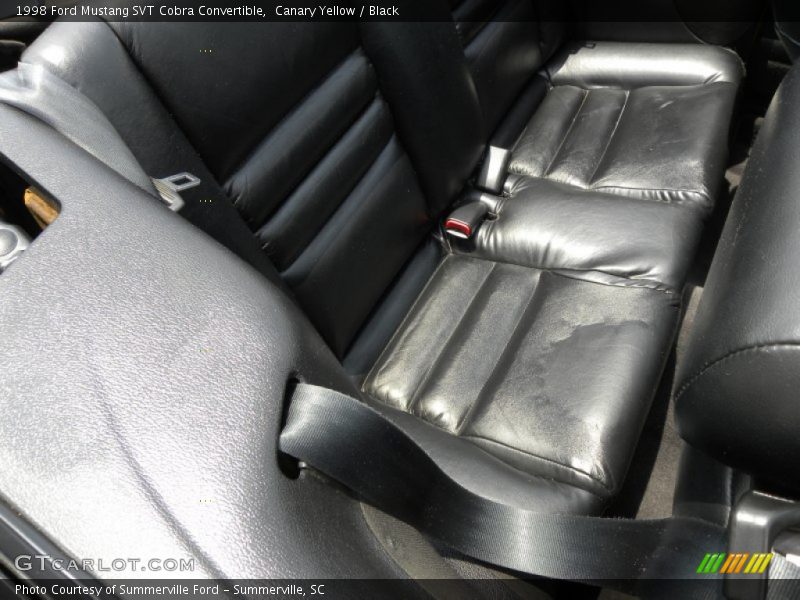  1998 Mustang SVT Cobra Convertible Black Interior