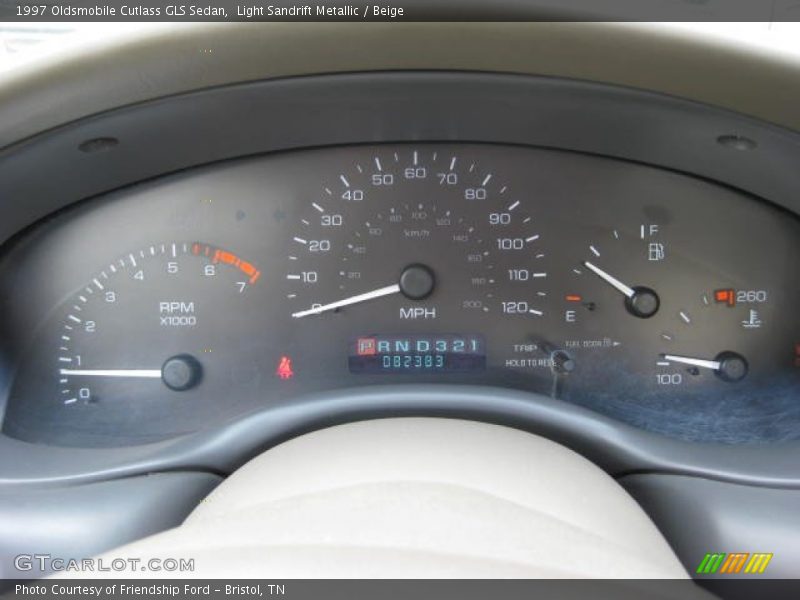  1997 Cutlass GLS Sedan GLS Sedan Gauges