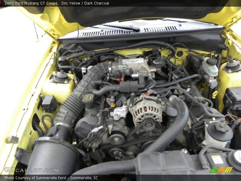  2002 Mustang GT Coupe Engine - 4.6 Liter SOHC 16-Valve V8