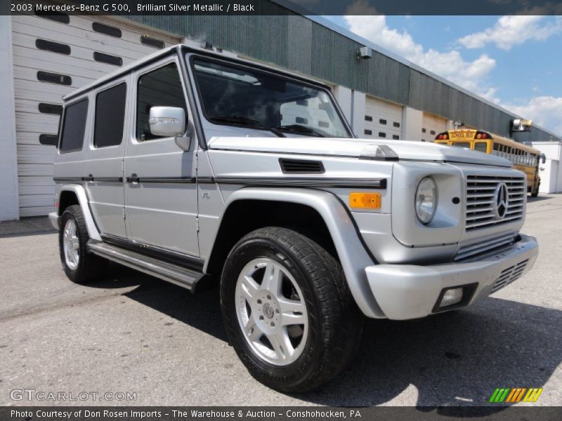  2003 G 500 Brilliant Silver Metallic