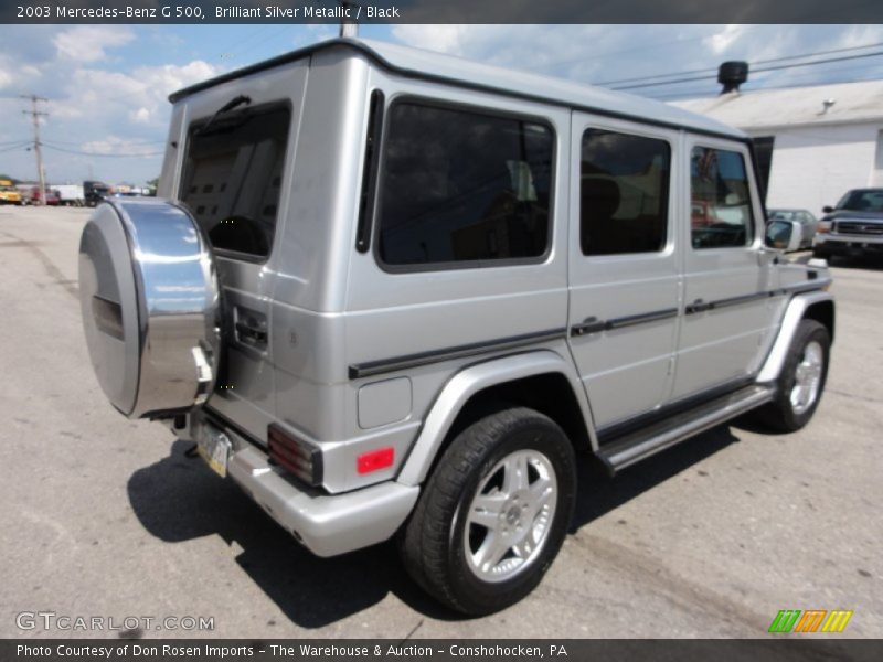  2003 G 500 Brilliant Silver Metallic