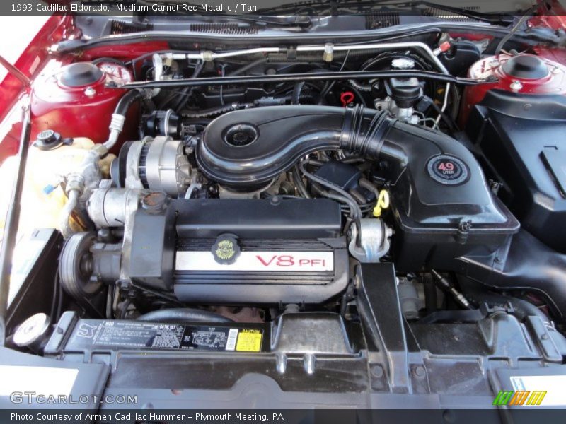 1993 Eldorado  Engine - 4.9 Liter OHV 16-Valve V8