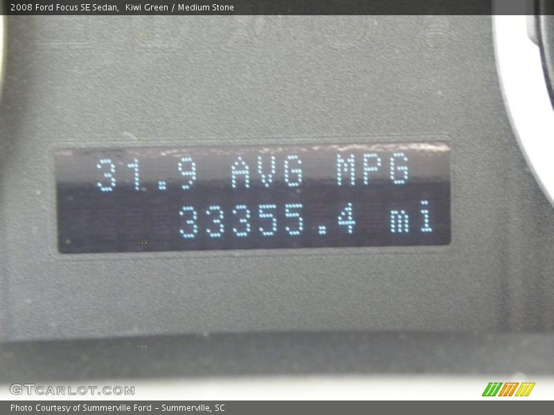 Kiwi Green / Medium Stone 2008 Ford Focus SE Sedan