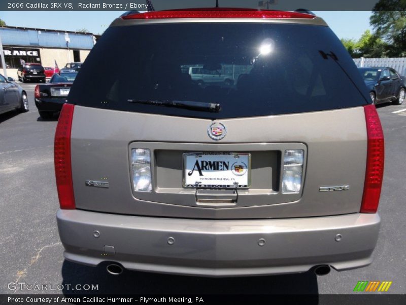 Radiant Bronze / Ebony 2006 Cadillac SRX V8