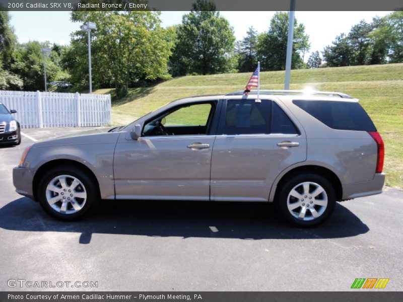 Radiant Bronze / Ebony 2006 Cadillac SRX V8