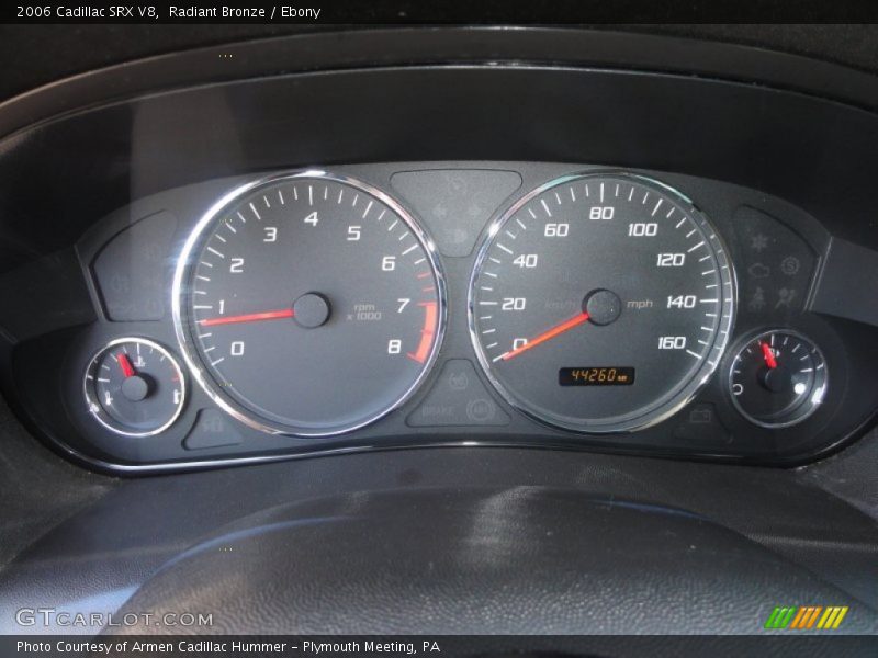  2006 SRX V8 V8 Gauges