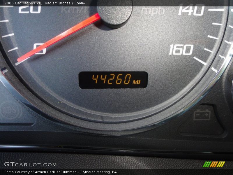 Radiant Bronze / Ebony 2006 Cadillac SRX V8