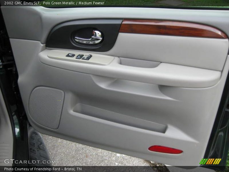 Polo Green Metallic / Medium Pewter 2002 GMC Envoy SLT