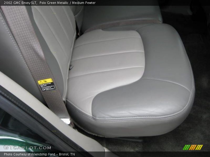 Polo Green Metallic / Medium Pewter 2002 GMC Envoy SLT