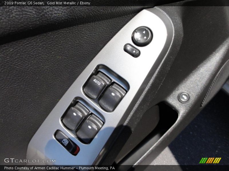 Gold Mist Metallic / Ebony 2009 Pontiac G6 Sedan