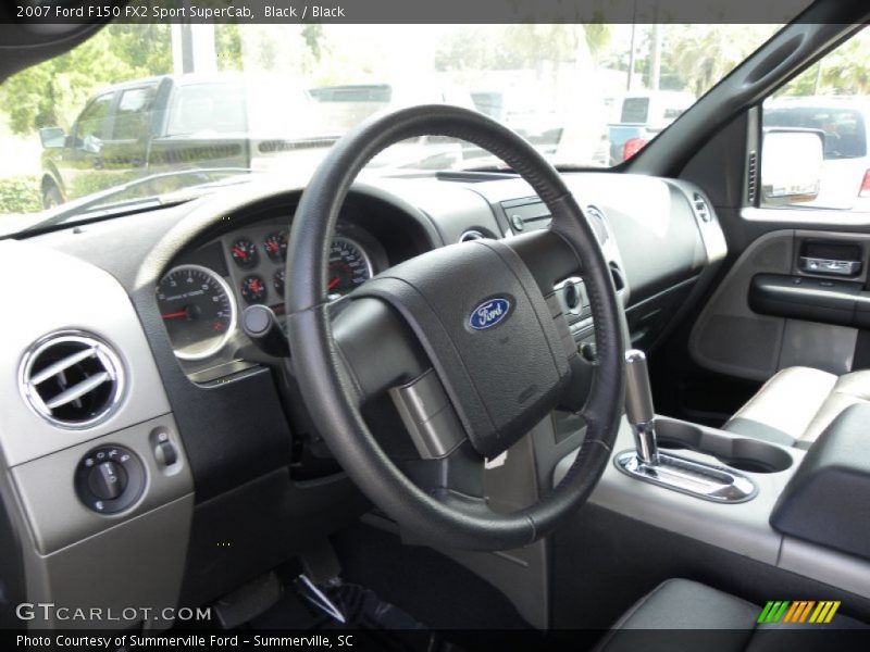 Black / Black 2007 Ford F150 FX2 Sport SuperCab