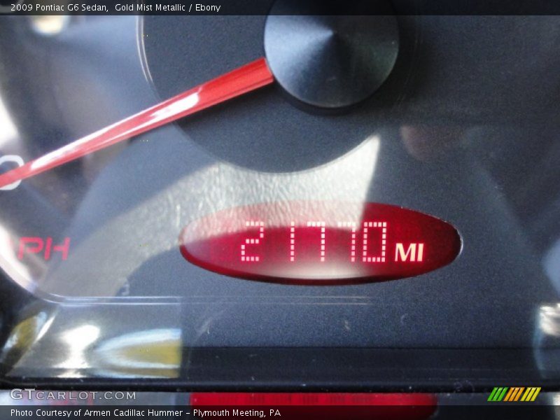 Gold Mist Metallic / Ebony 2009 Pontiac G6 Sedan