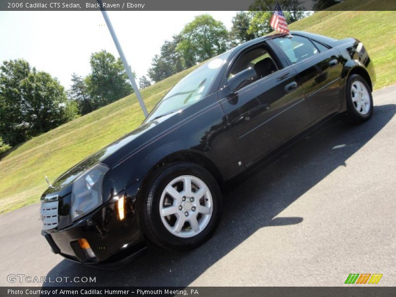 Black Raven / Ebony 2006 Cadillac CTS Sedan