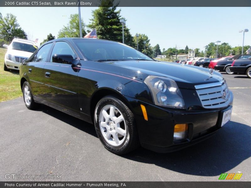 Black Raven / Ebony 2006 Cadillac CTS Sedan