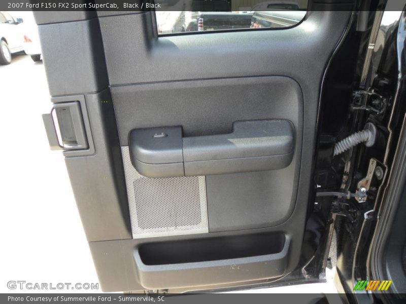 Black / Black 2007 Ford F150 FX2 Sport SuperCab