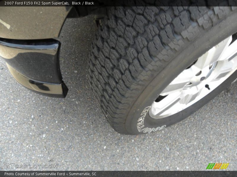 Black / Black 2007 Ford F150 FX2 Sport SuperCab