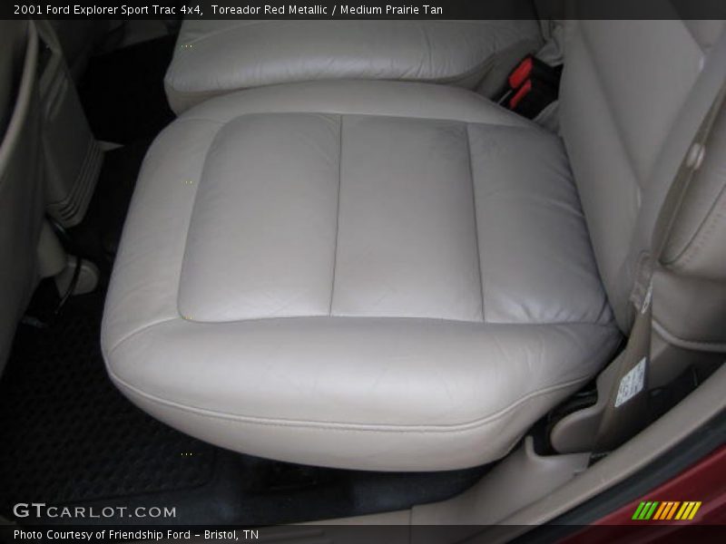 Toreador Red Metallic / Medium Prairie Tan 2001 Ford Explorer Sport Trac 4x4