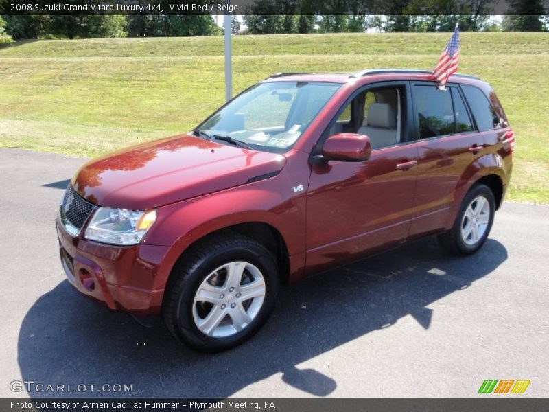 Front 3/4 View of 2008 Grand Vitara Luxury 4x4