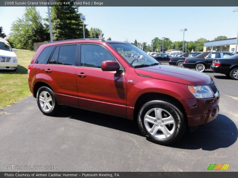  2008 Grand Vitara Luxury 4x4 Vivid Red