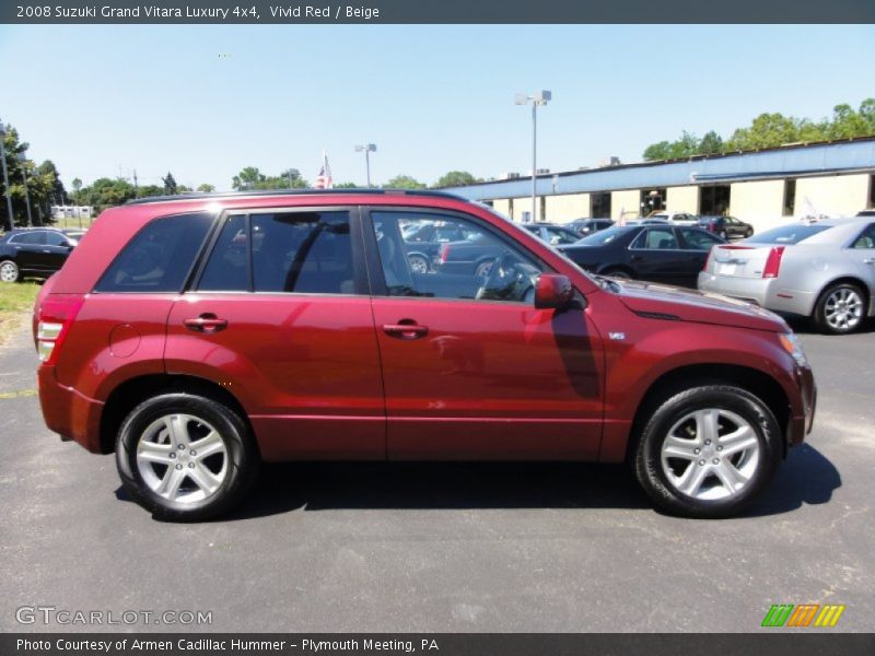  2008 Grand Vitara Luxury 4x4 Vivid Red