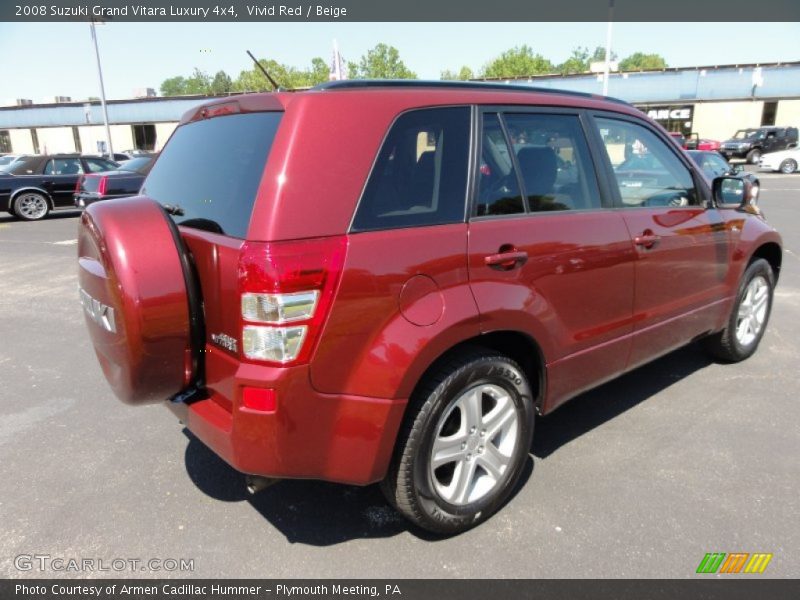  2008 Grand Vitara Luxury 4x4 Vivid Red