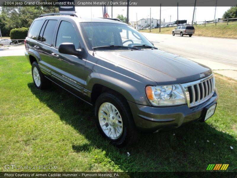 Graphite Metallic / Dark Slate Gray 2004 Jeep Grand Cherokee Limited 4x4