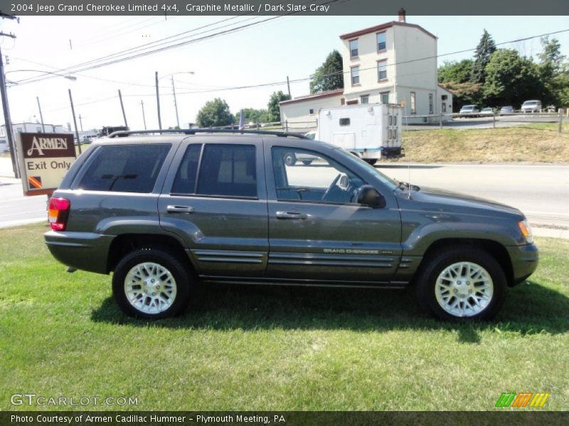 Graphite Metallic / Dark Slate Gray 2004 Jeep Grand Cherokee Limited 4x4