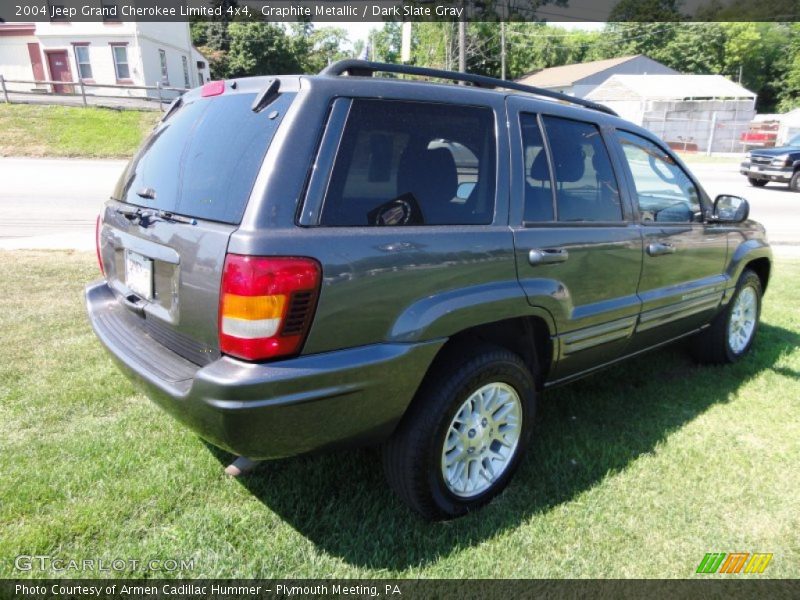 Graphite Metallic / Dark Slate Gray 2004 Jeep Grand Cherokee Limited 4x4