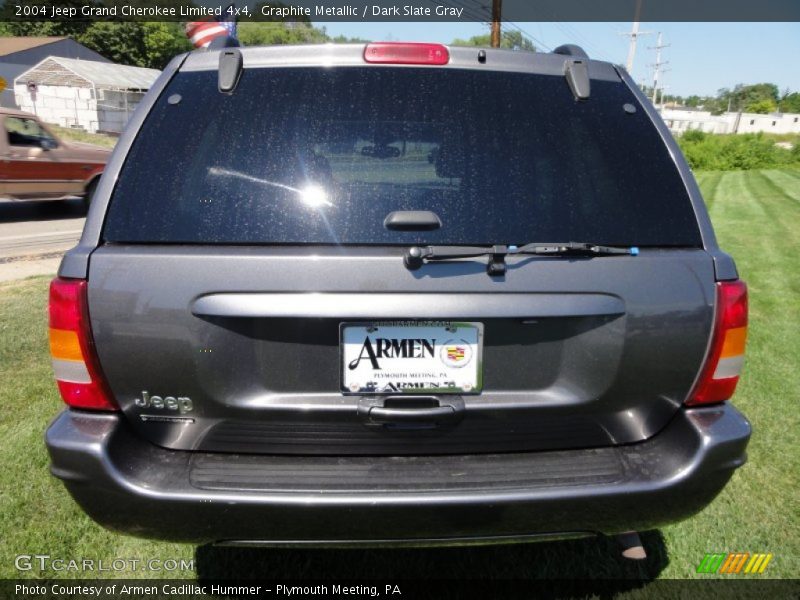 Graphite Metallic / Dark Slate Gray 2004 Jeep Grand Cherokee Limited 4x4