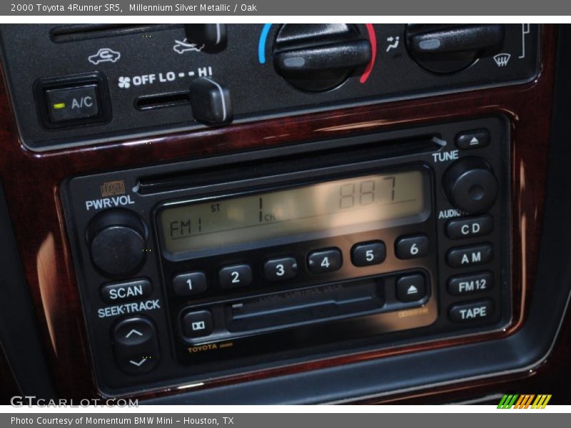 Controls of 2000 4Runner SR5
