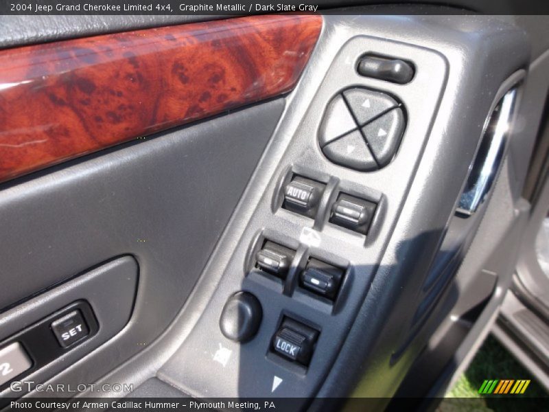 Graphite Metallic / Dark Slate Gray 2004 Jeep Grand Cherokee Limited 4x4