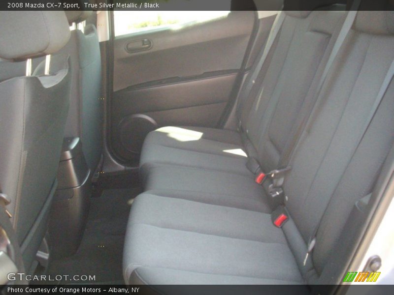 True Silver Metallic / Black 2008 Mazda CX-7 Sport